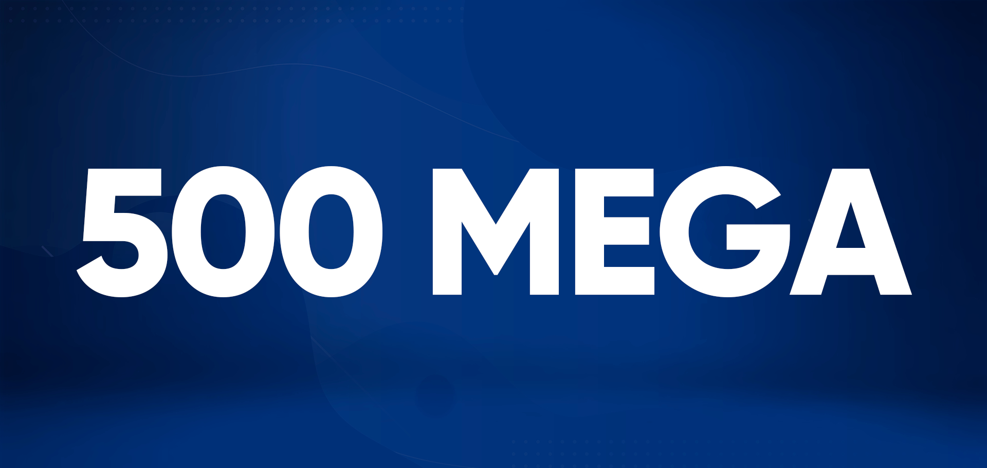 Banner serviço 500/250 Mbps