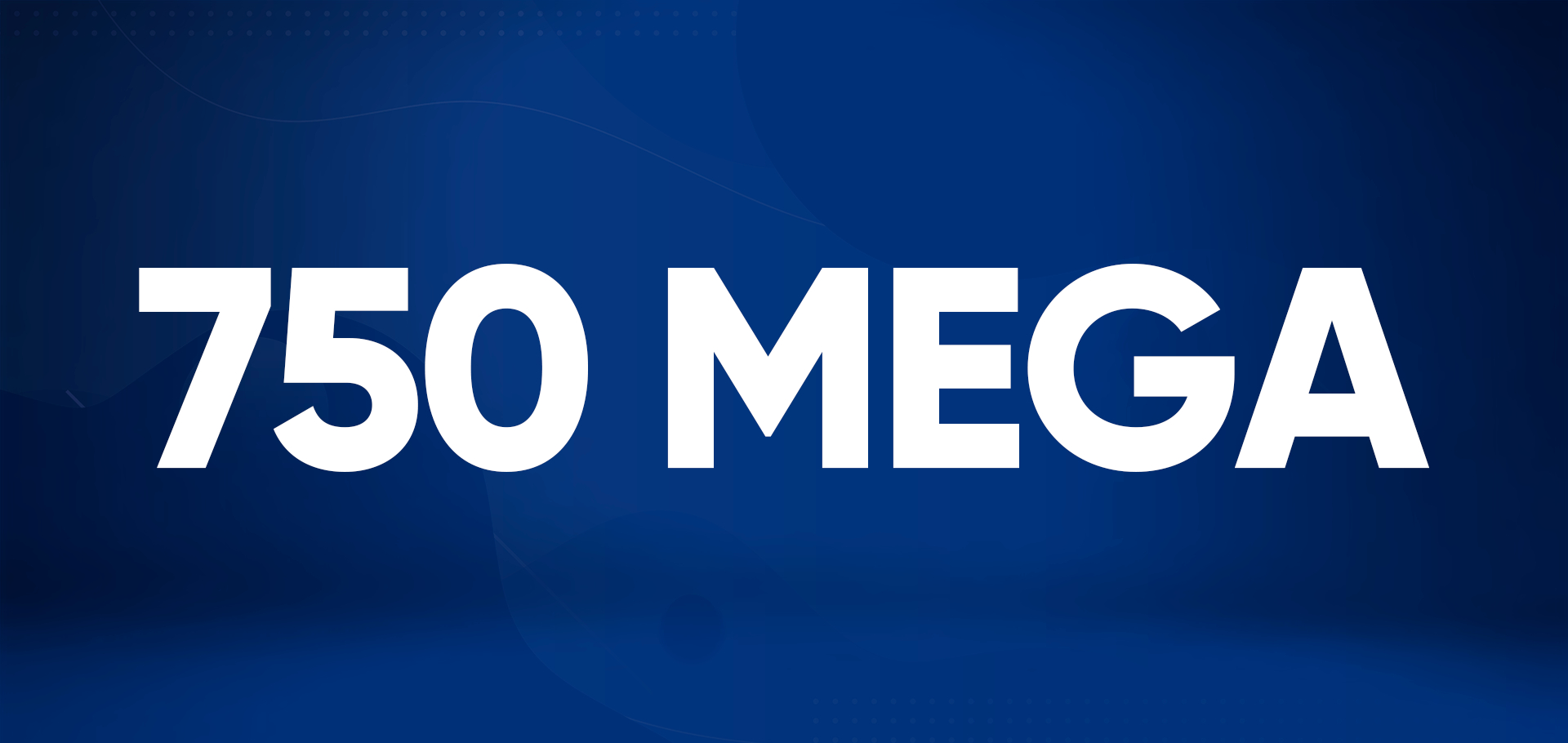 Banner serviço 750/300 Mbps