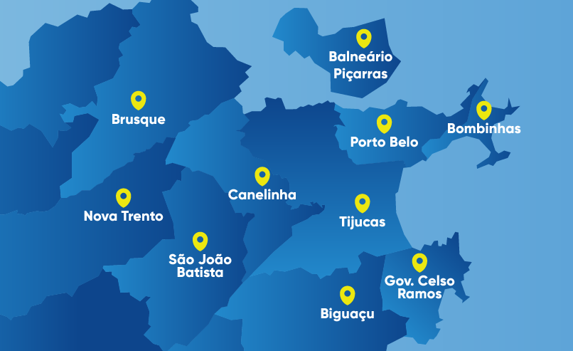 Cidades de atuação